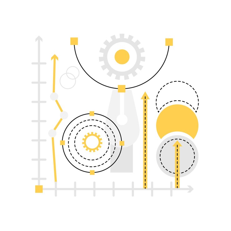 Vector web design development