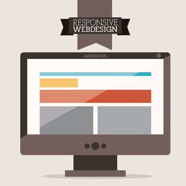 Vector web design