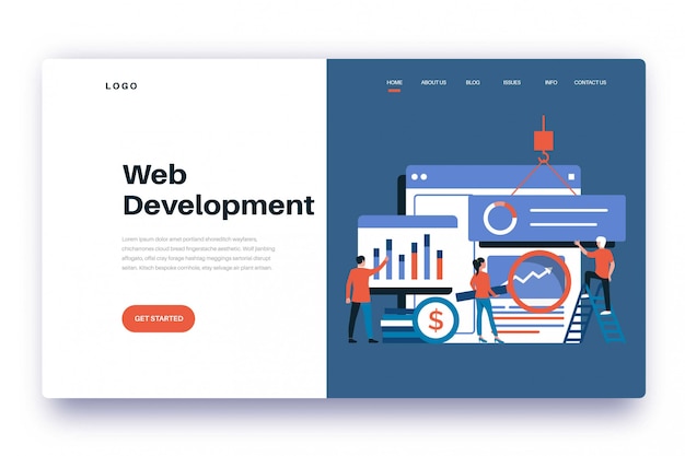 Vector web development