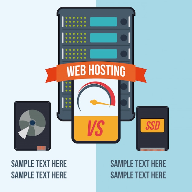 Web hosting design.