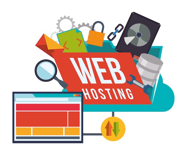 Web hosting design 
