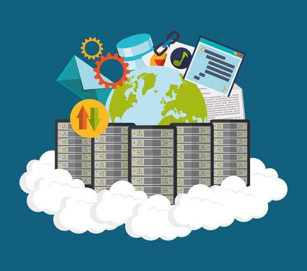 Web hosting ontwerp