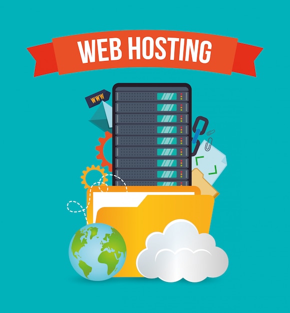 Web hosting ontwerp