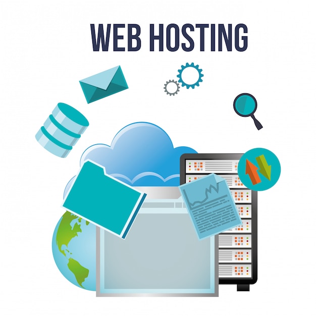 Web hosting ontwerp