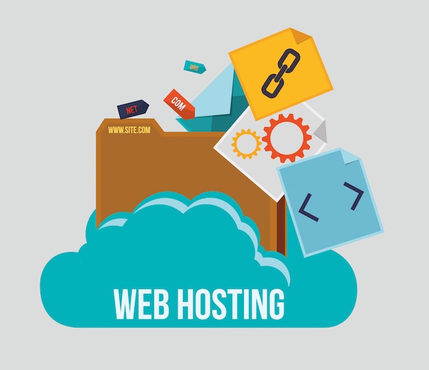 Web hosting ontwerp