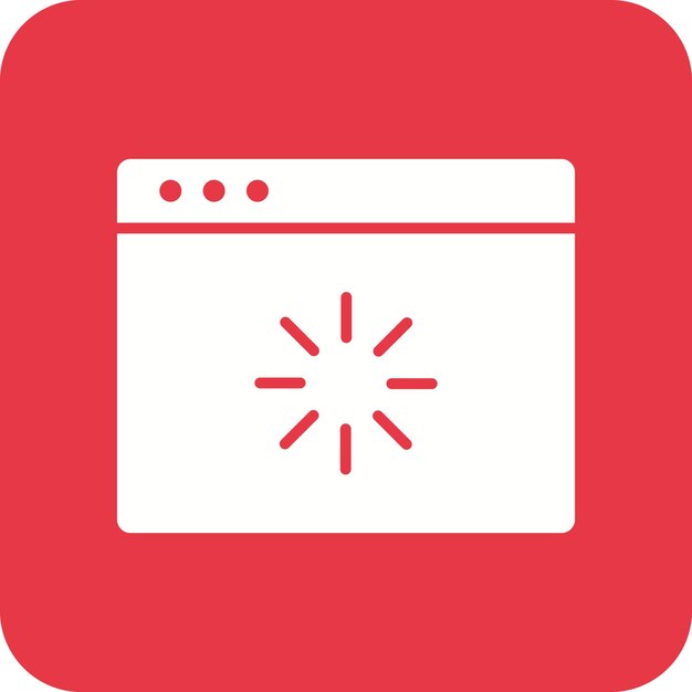 Web Icon Loading vector afbeelding Kan worden gebruikt voor codering en ontwikkeling
