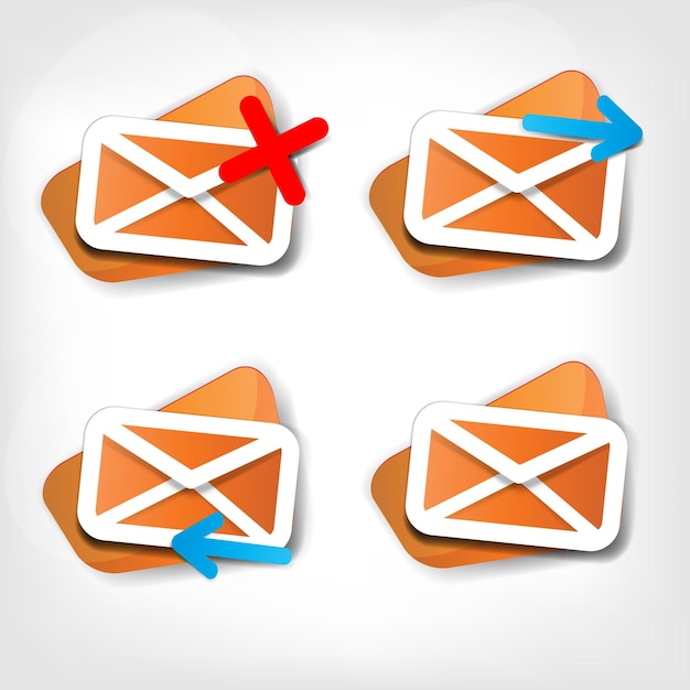 Web letter icon
