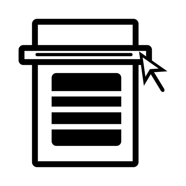 web menu klik menu nav bar menu scrolling icoon