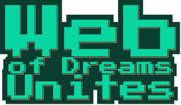 Web Of Dreams는 레터링 벡터 디자인을 통합합니다.