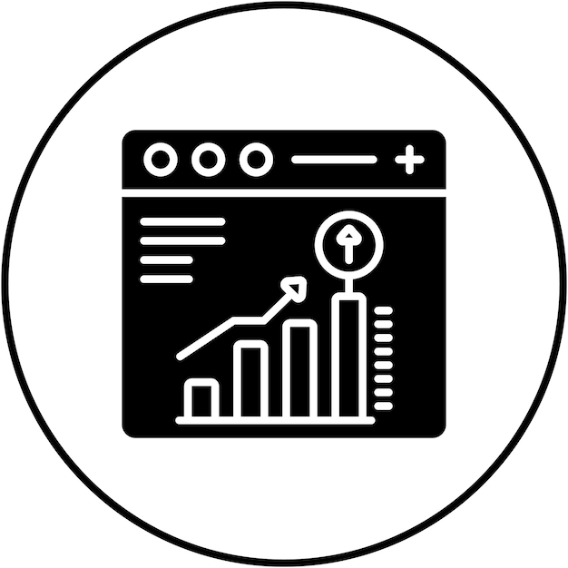 ウェブ最適化アイコンベクトル画像はコンピュータプログラミングに使用できます