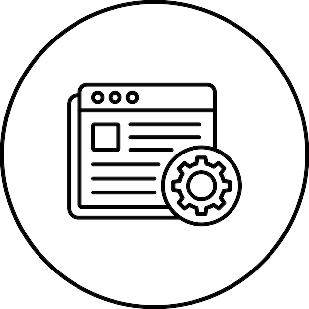 ウェブ最適化 アイコン