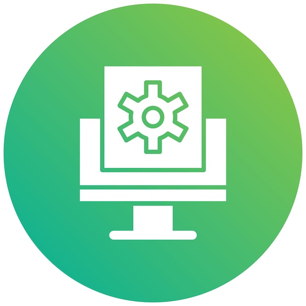 web optimization vector icon design illustration