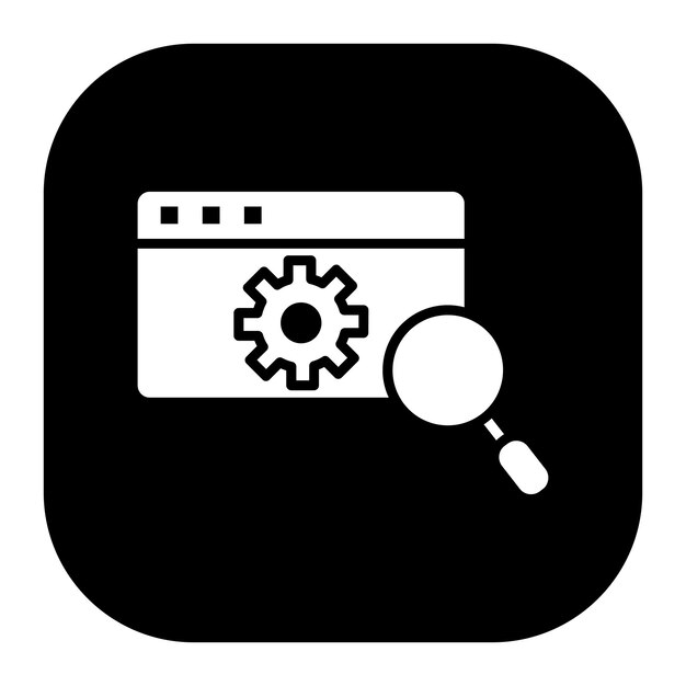ウェブ最適化ベクトルイラスト