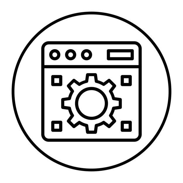 ウェブ最適化ベクトルイラスト