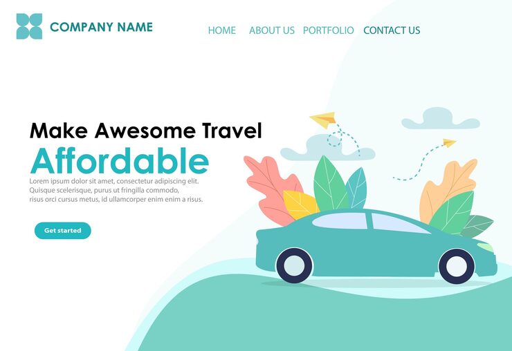 Vector 웹사이트 개발을 위한 웹 페이지 디자인 템플릿입니다. 개발자를 위한 최소한의 ui 디자인으로 웹사이트 ui 디자인.