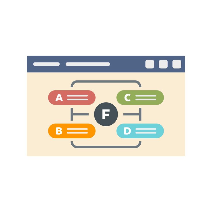 Vector web page management icon flat illustration of web page management vector icon for web design