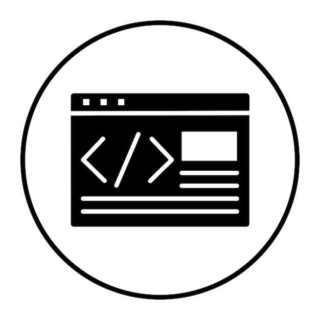 Web Programming Vector Illustration