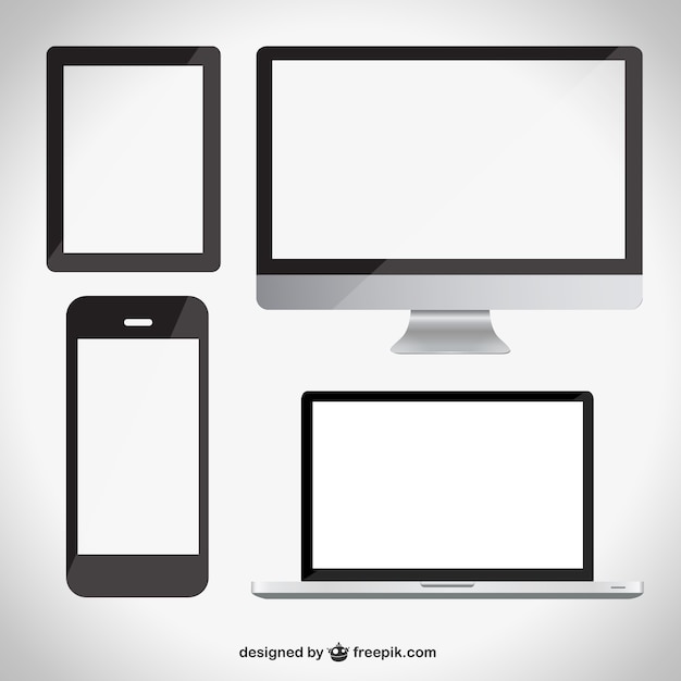 Vector web responsive design