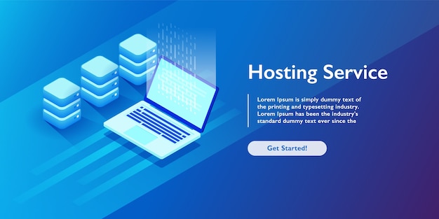 Vector web sites hosting services