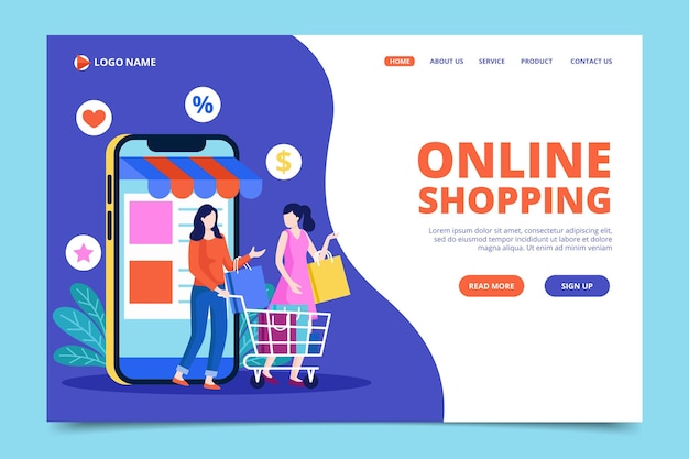 Web template shoppings