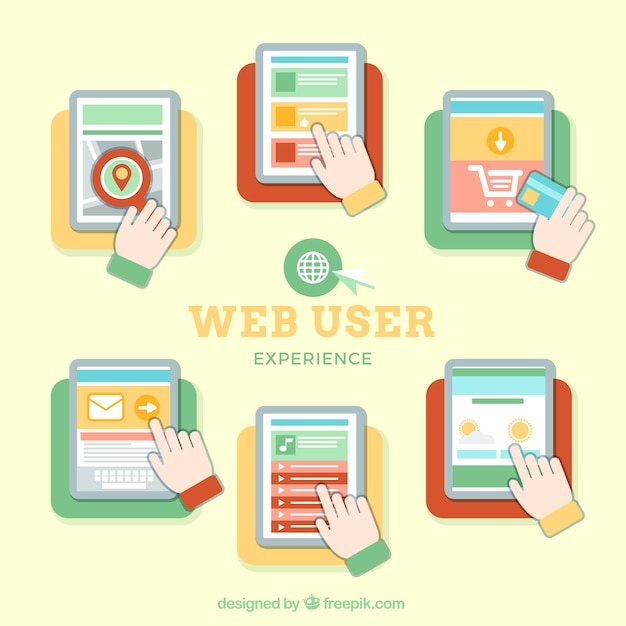 Web user experience elements