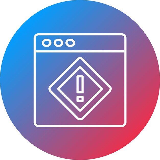 웹 경고 아이콘 터 이미지 사용자 경험에 사용할 수 있습니다
