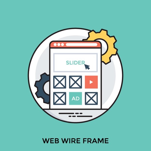 Wireframe web