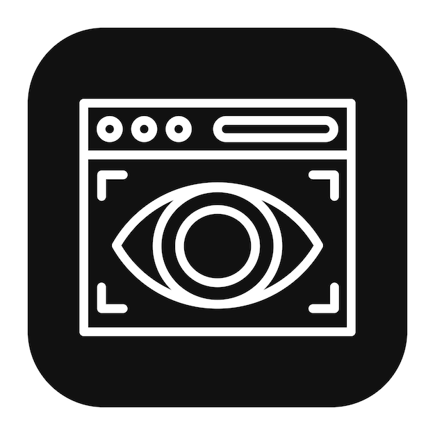 Web zichtbaarheid vector illustratie