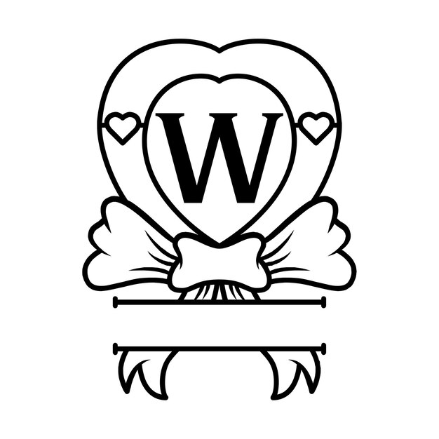 Vettore progettazione del logo di webalphabet