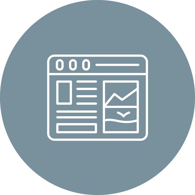 Webbrowser icoon vector afbeelding Kan worden gebruikt voor Web Hosting