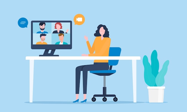 WebBusiness planning concept and Business people team working