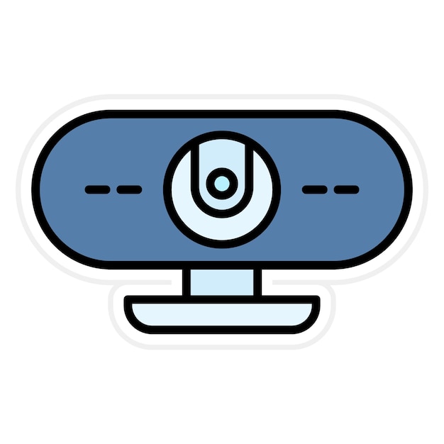 Vector webcam icon vector image can be used for computer and hardware