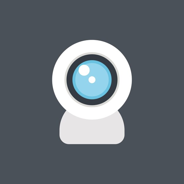 Webcam icon video communication communication icon home security