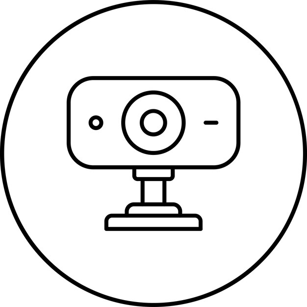 ウェブカメラのアイコン