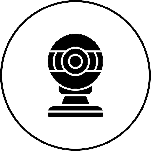 Vector webcam icon