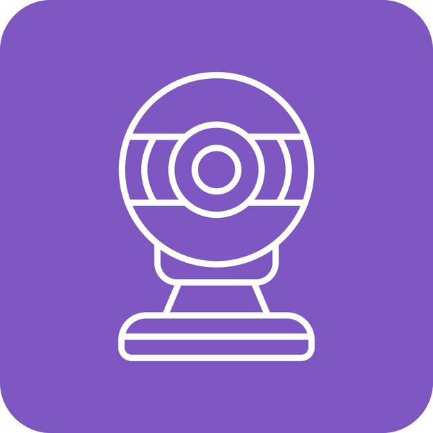 Vector webcam icon