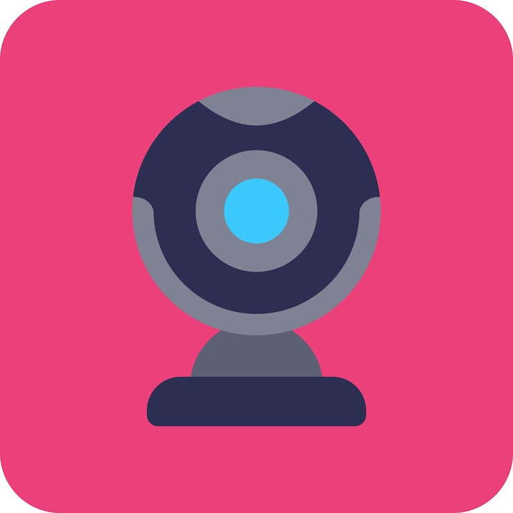 Vector webcam icon