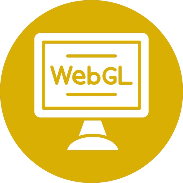 Стиль иконки Webgl