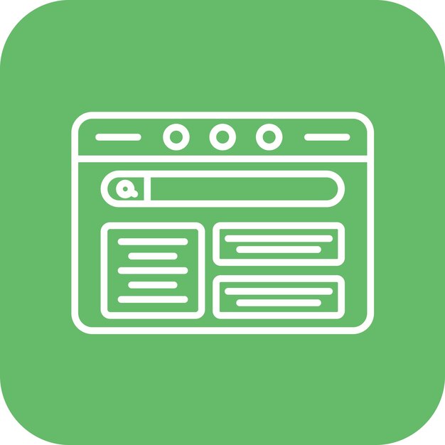 Webicon vector afbeelding kan worden gebruikt voor UX en UI