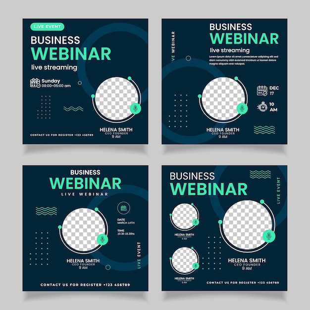 webinar post template