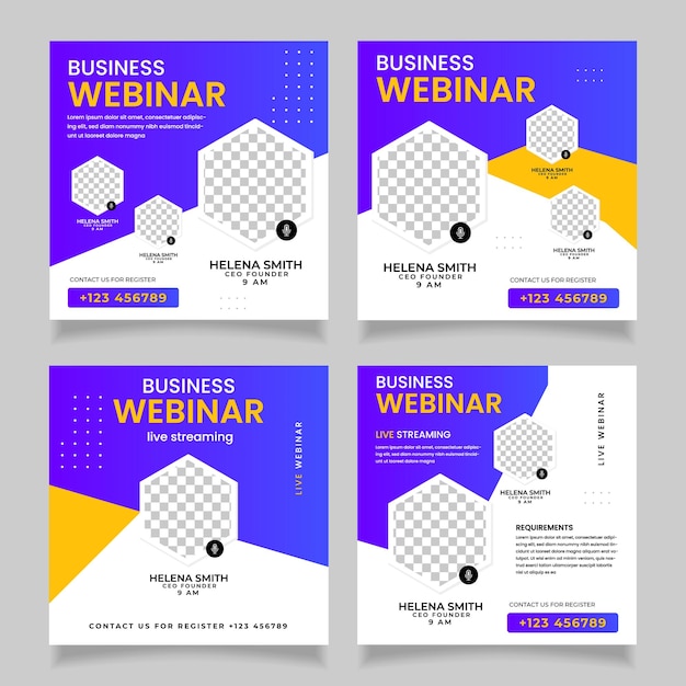 webinar post template
