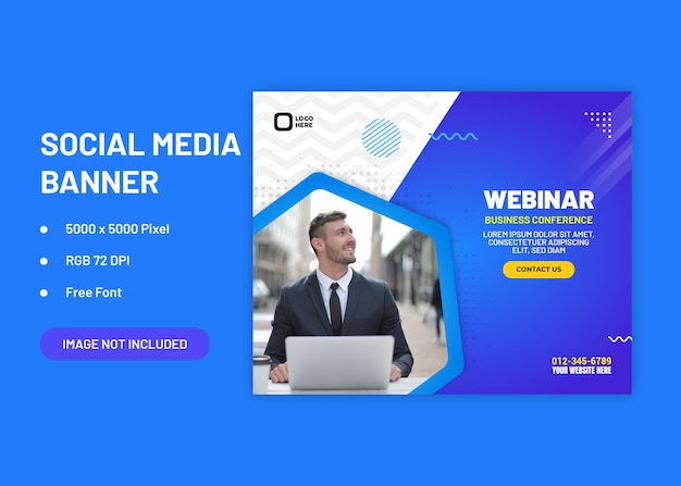 Webinar Template for Social Media