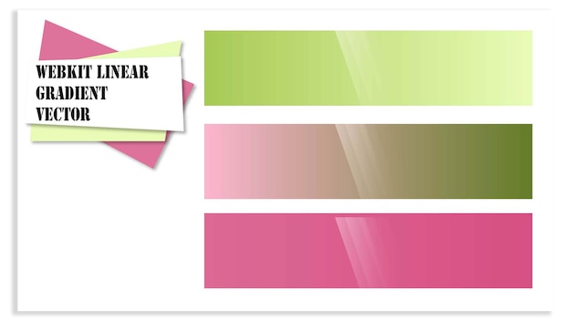 Webkit lineaire gradiëntvector