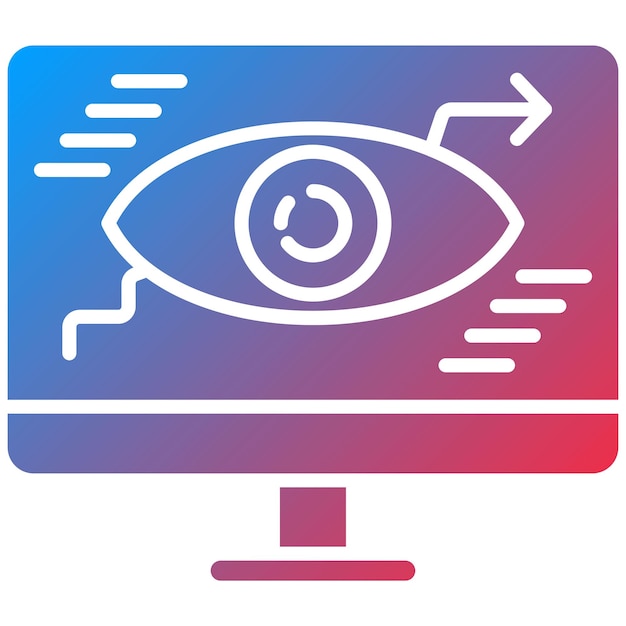 Webmonitoring icoon vector afbeelding Kan worden gebruikt voor Web Hosting