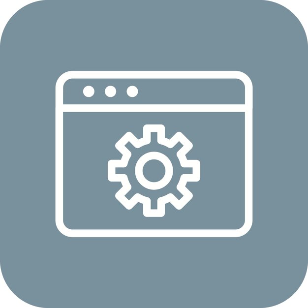 Weboptimalisatie vector icoon Kan worden gebruikt voor digitale marketing iconen