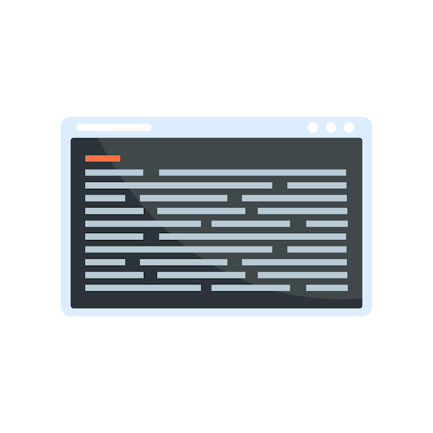 Webpagina testen software pictogram Vlakke afbeelding van webpagina testen software vector pictogram geïsoleerd op een witte achtergrond