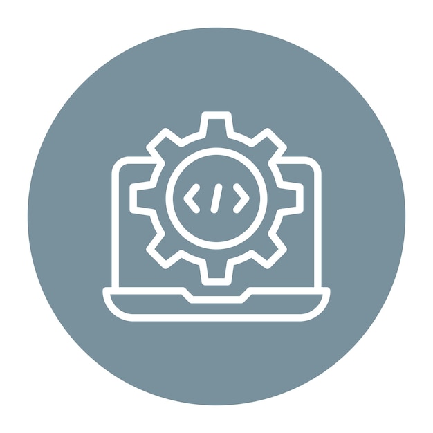 Webprogrammering Vector Illustratie