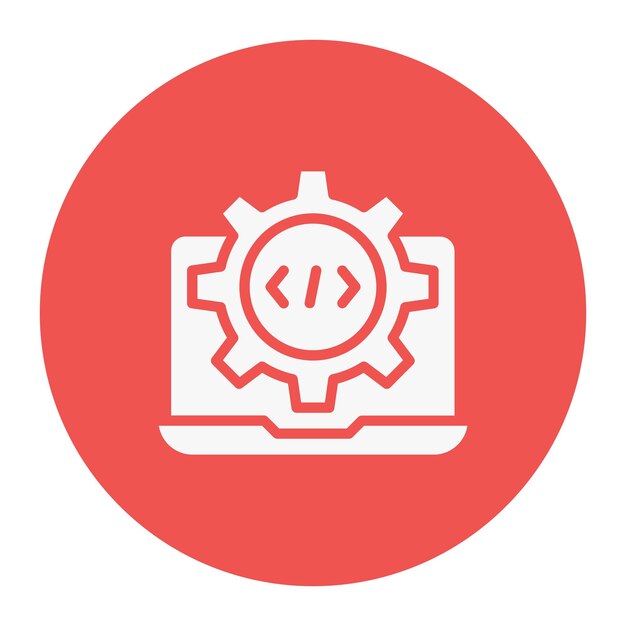 Webprogrammering Vector Illustratie