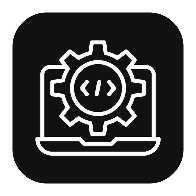 Webprogrammering Vector Illustratie