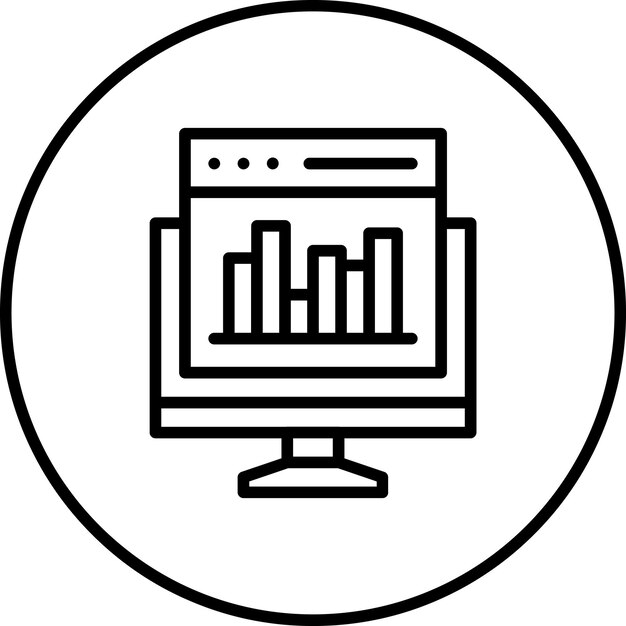 website dashboard vector icon illustration of web hosting iconset